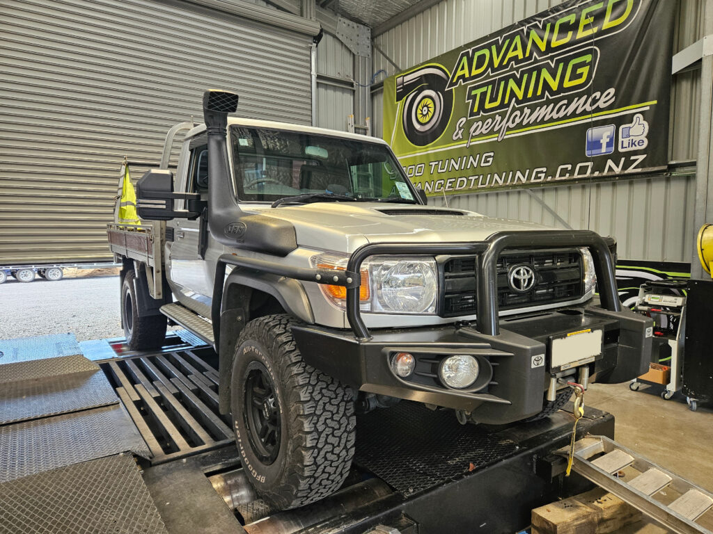 Toyota 79 Series Land Cruiser on dyno